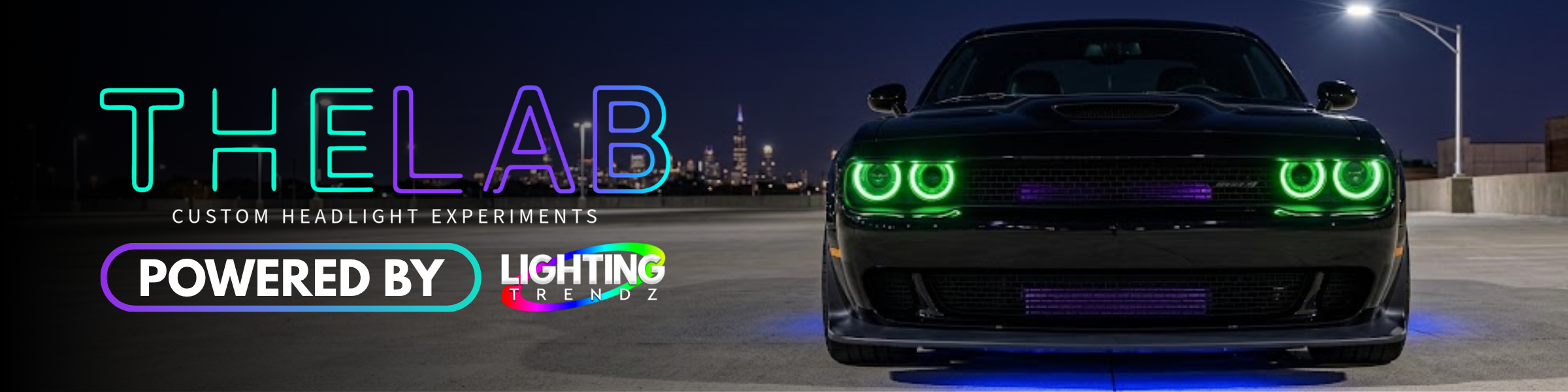 The Lab, powered by Lighting Trendz — custom headlight lighting